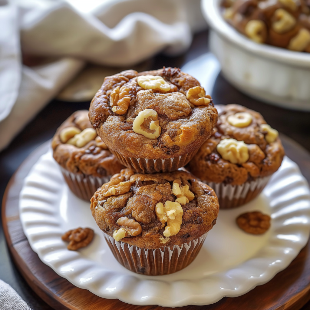 Banana Walnut Muffin Recipe